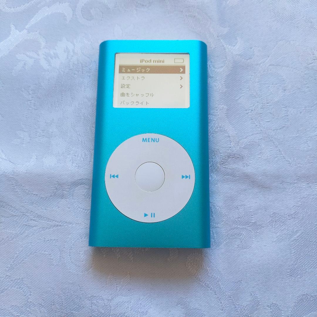 【美品】【大容量化】iPod mini 第2世代 ブルー 128GB A1051