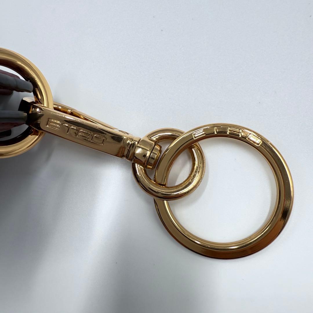 【極美品✨】現行品 ETRO ラブトロッター チャーム ペイズリー ペガソ