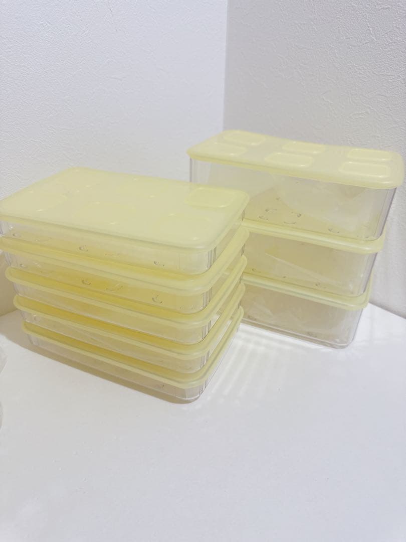 Tupperware タッパーウェア　クリアメイト　イエロー　19点セット