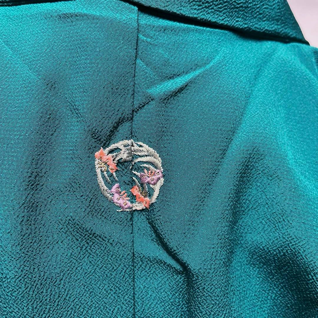 ジ*P様 2-上　二尺袖　袴　六点セット　ポリエステル洗える着物　卒業式　入学式