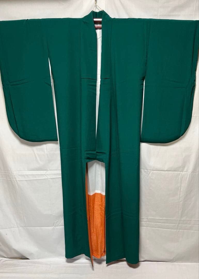 ジ*P様 2-上　二尺袖　袴　六点セット　ポリエステル洗える着物　卒業式　入学式