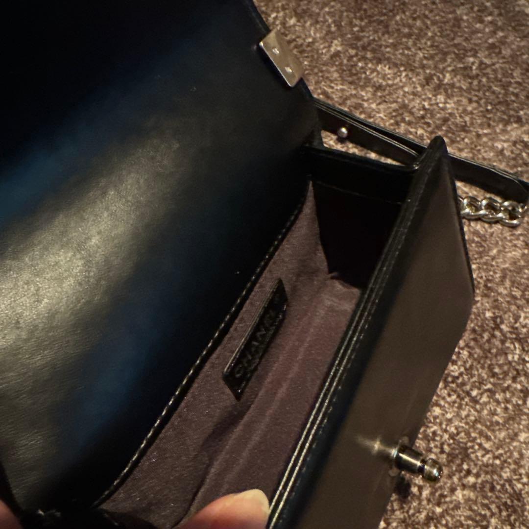 CHANEL ブラック ショルダーバッグノベルティ