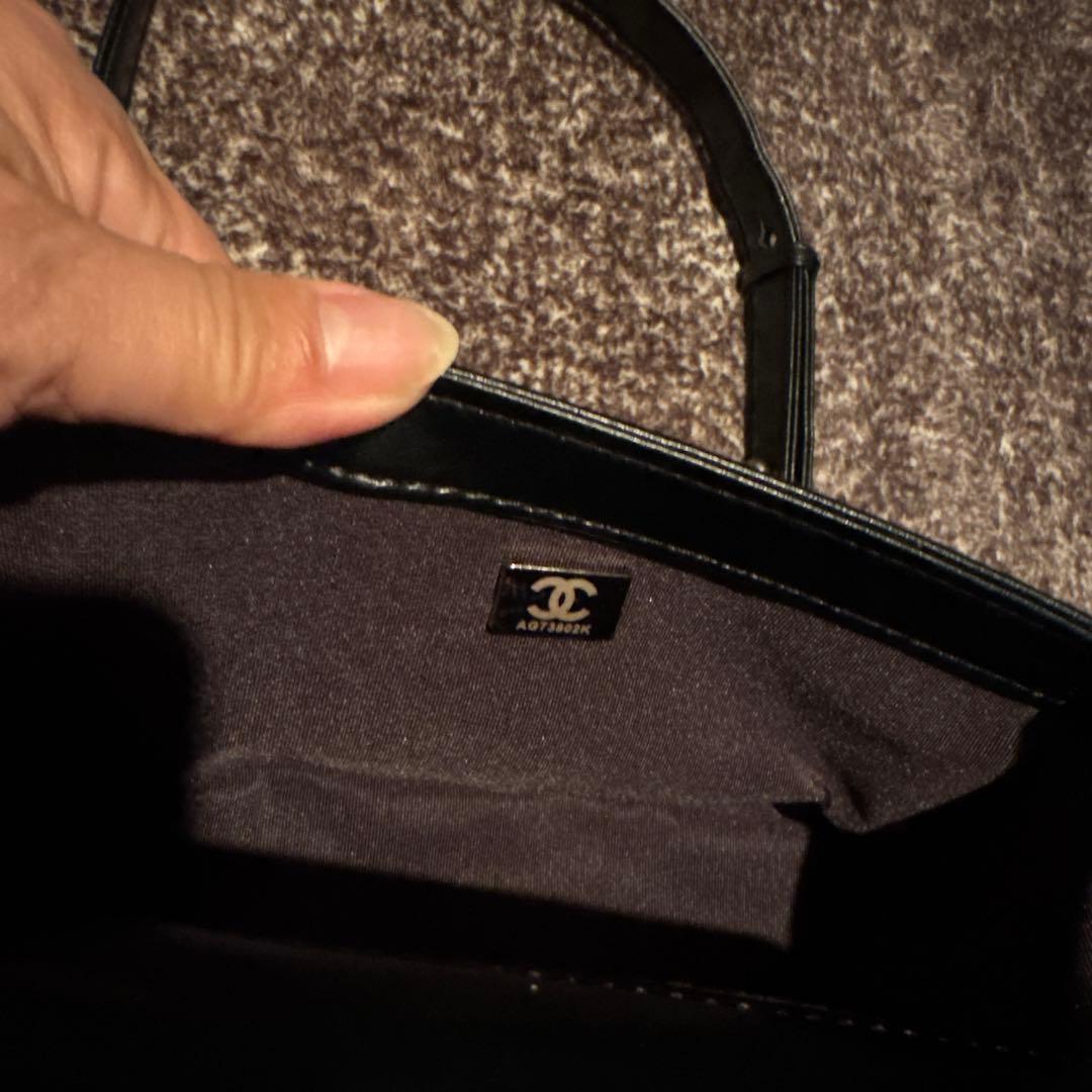 CHANEL ブラック ショルダーバッグノベルティ