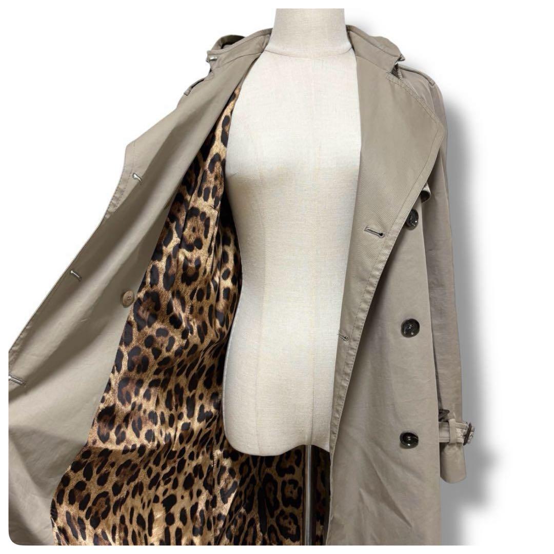 DOLCE&GABBANA ドルチェ&ガッバーナ トレンチコート38 ベージュ