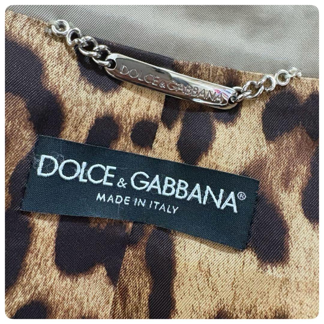 DOLCE&GABBANA ドルチェ&ガッバーナ トレンチコート38 ベージュ