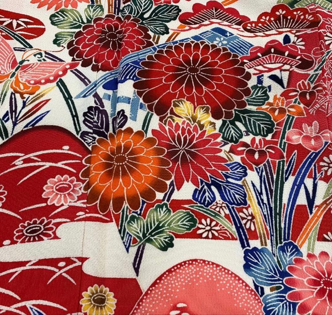 大特価SALE中★振袖セット【7点】可愛い白色振袖★成人式★披露宴等