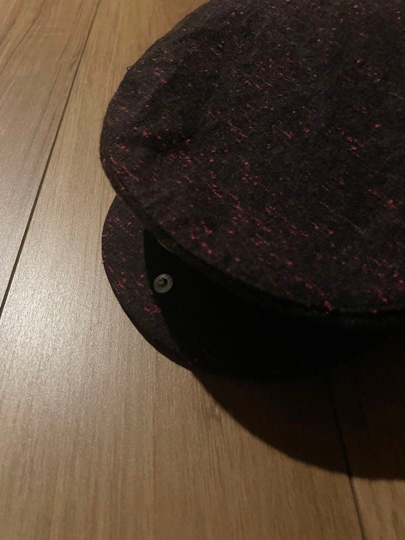 ナンバーナイン スタンダード期 キャスケット キャップ 帽子 シルク