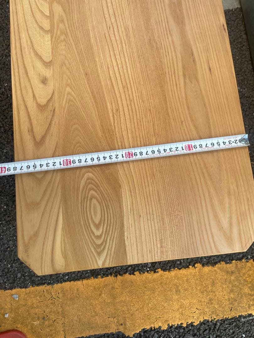 無垢オーク材ベンチ　椅子　ダイニング　テーブル