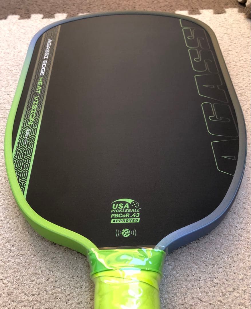アガシ ヒートビジョン 16mm ピックルボールパドル