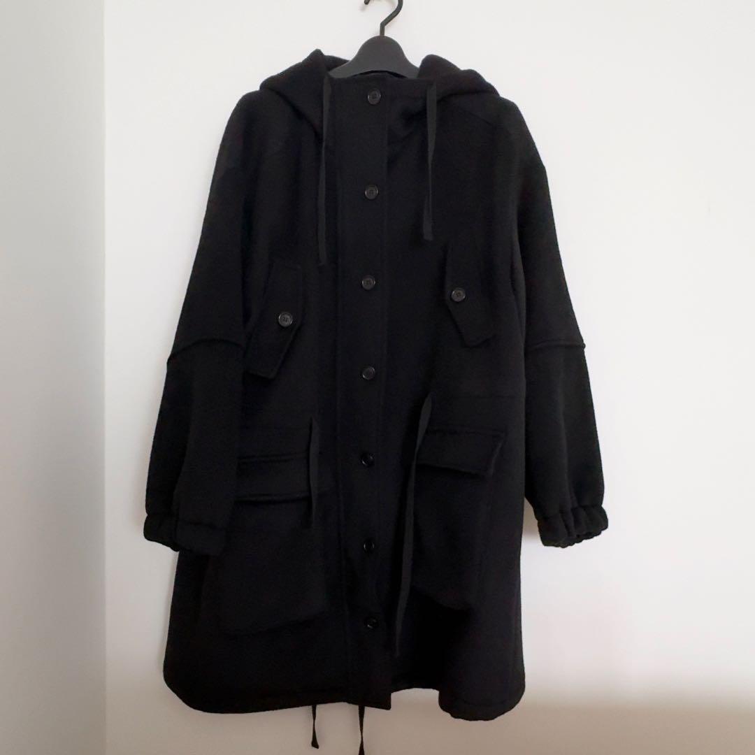 【NOKCHA original】military wool rich coat