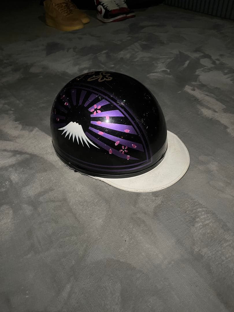 富士日章 大和魂 コルク半 黒紫