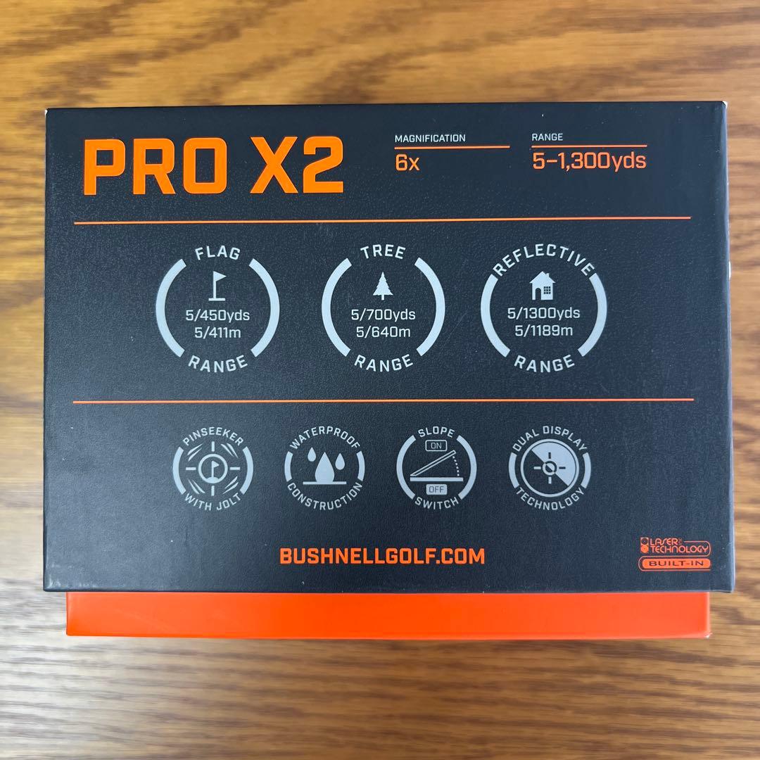 Bushnell Pro X2 ゴルフ用距離計　ピンシーカープロX2ジョルト