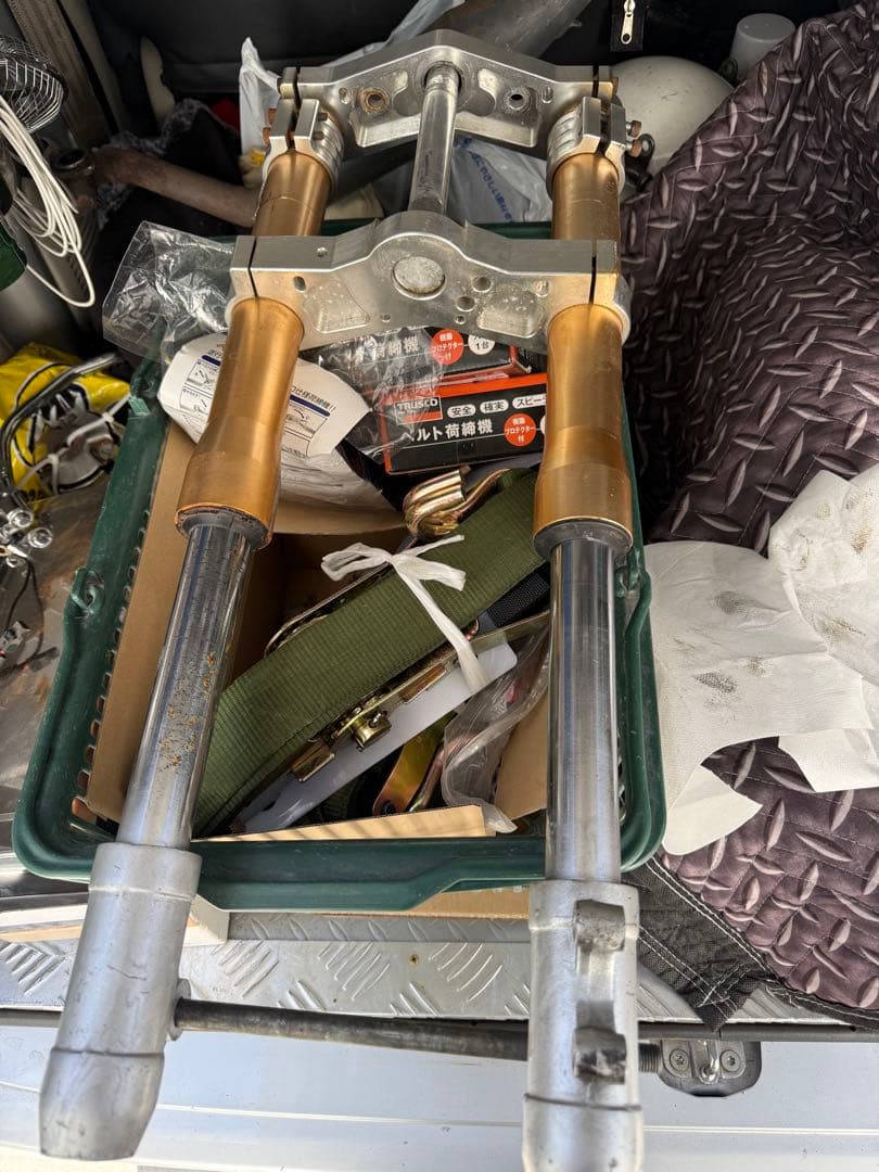 モンキー　倒立フォークステムセット