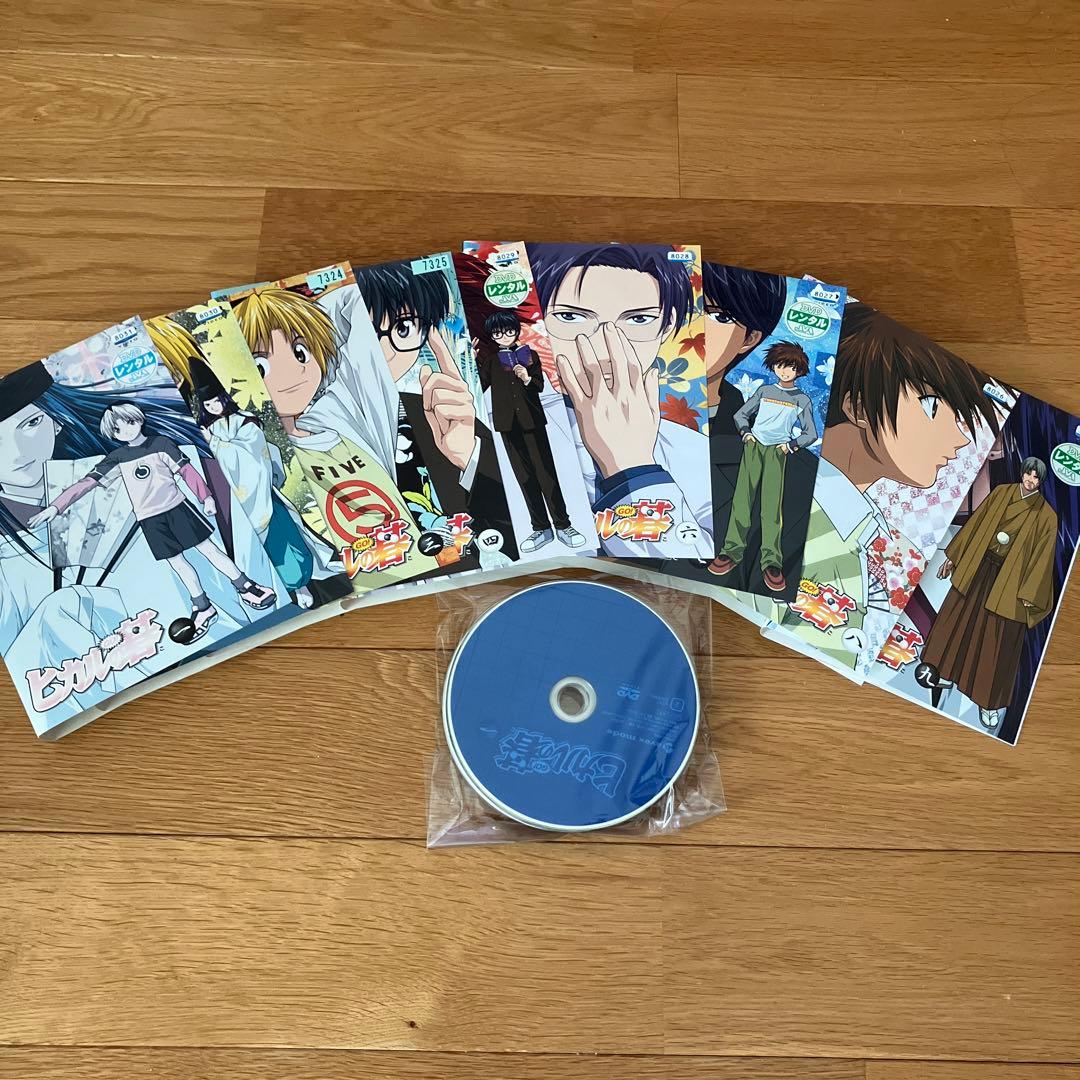 ヒカルの碁 DVD 1期-3期全25巻セット＋アクリルスタンド＋キャラクリア