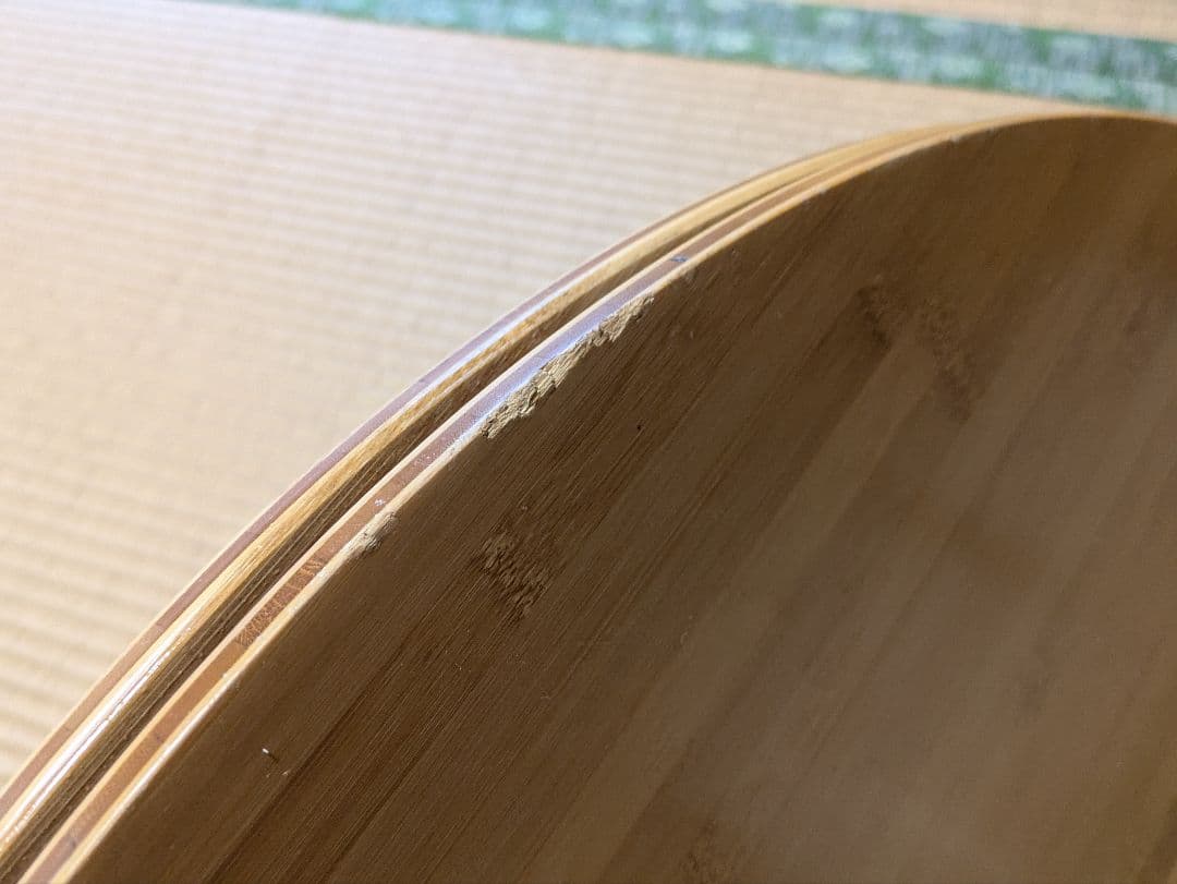 スノーピーク　ローテーブルラウンド 竹　LV-242 廃盤希少品 高さ調整可能