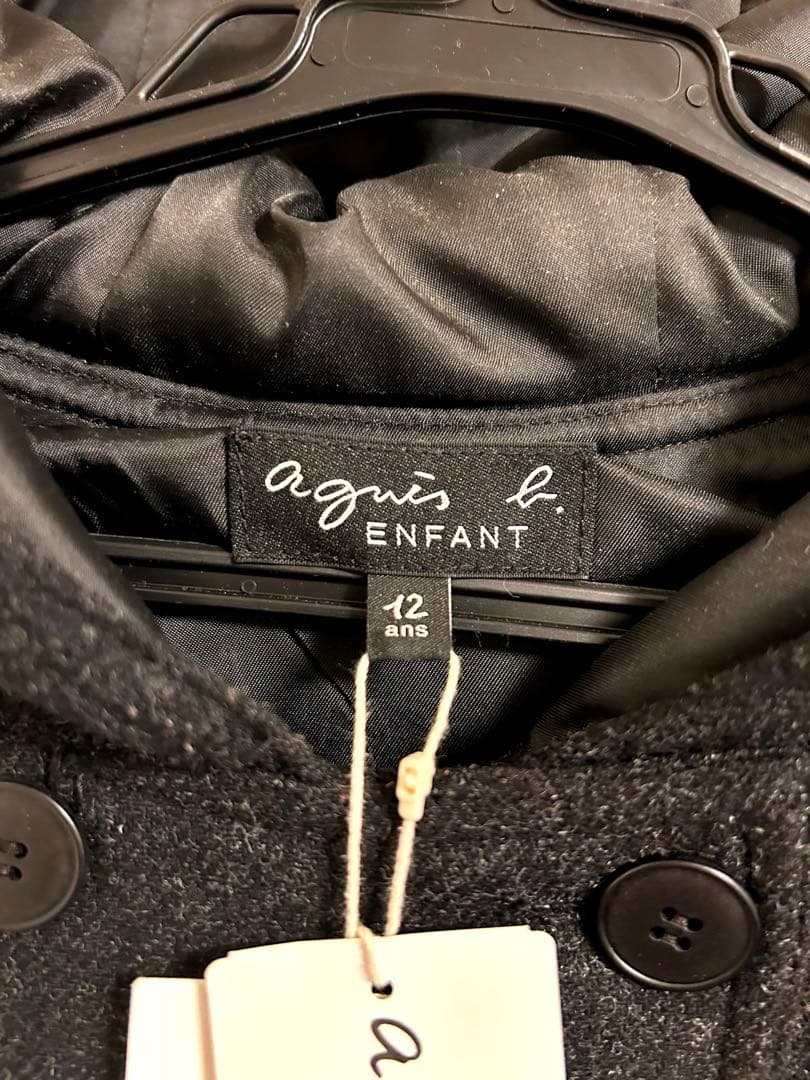 【新品未使用タグ付き】アニエス・ベー　キッズアウター　コート12 ans 140
