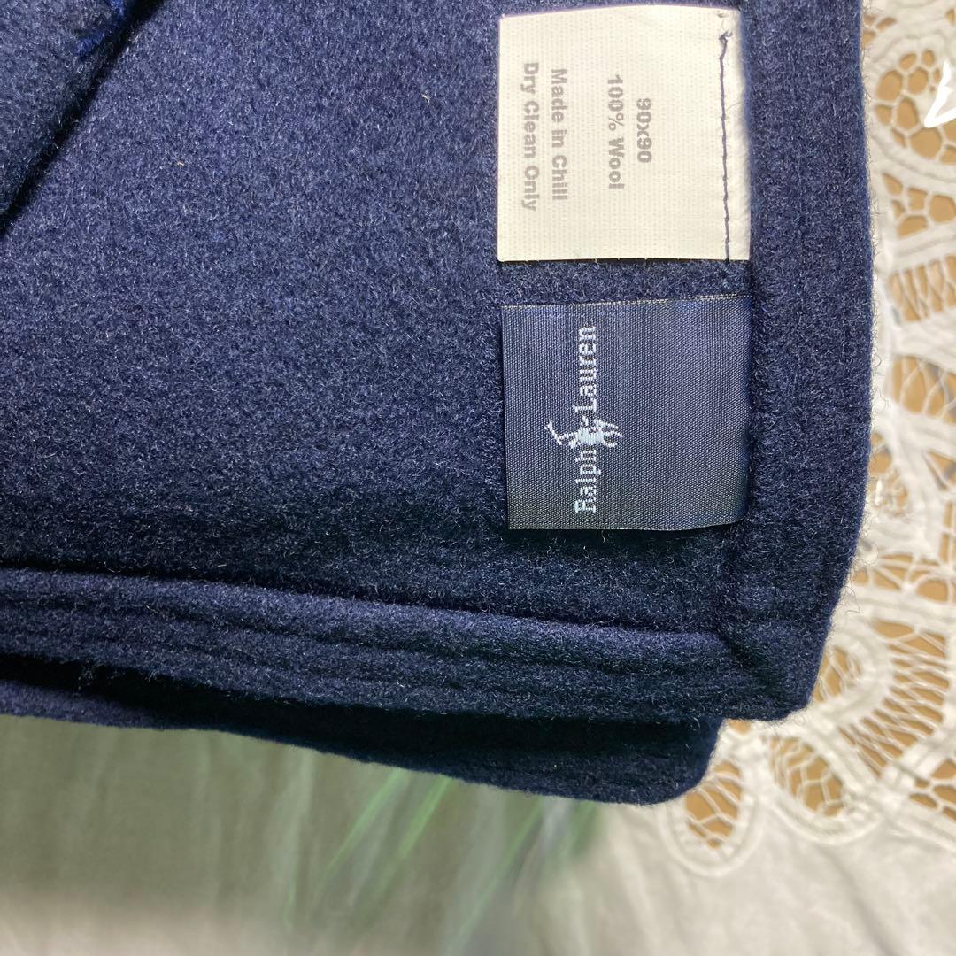 未使用　Ralph Lauren 毛布　ブランケット　Qeeneサイズ