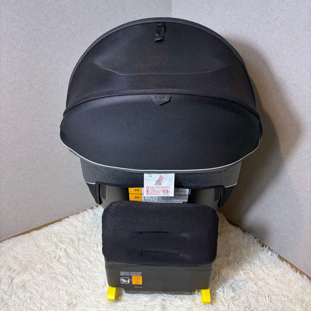 【美品】Aprica クルリラ プラス 360° セーフティAB ブラック