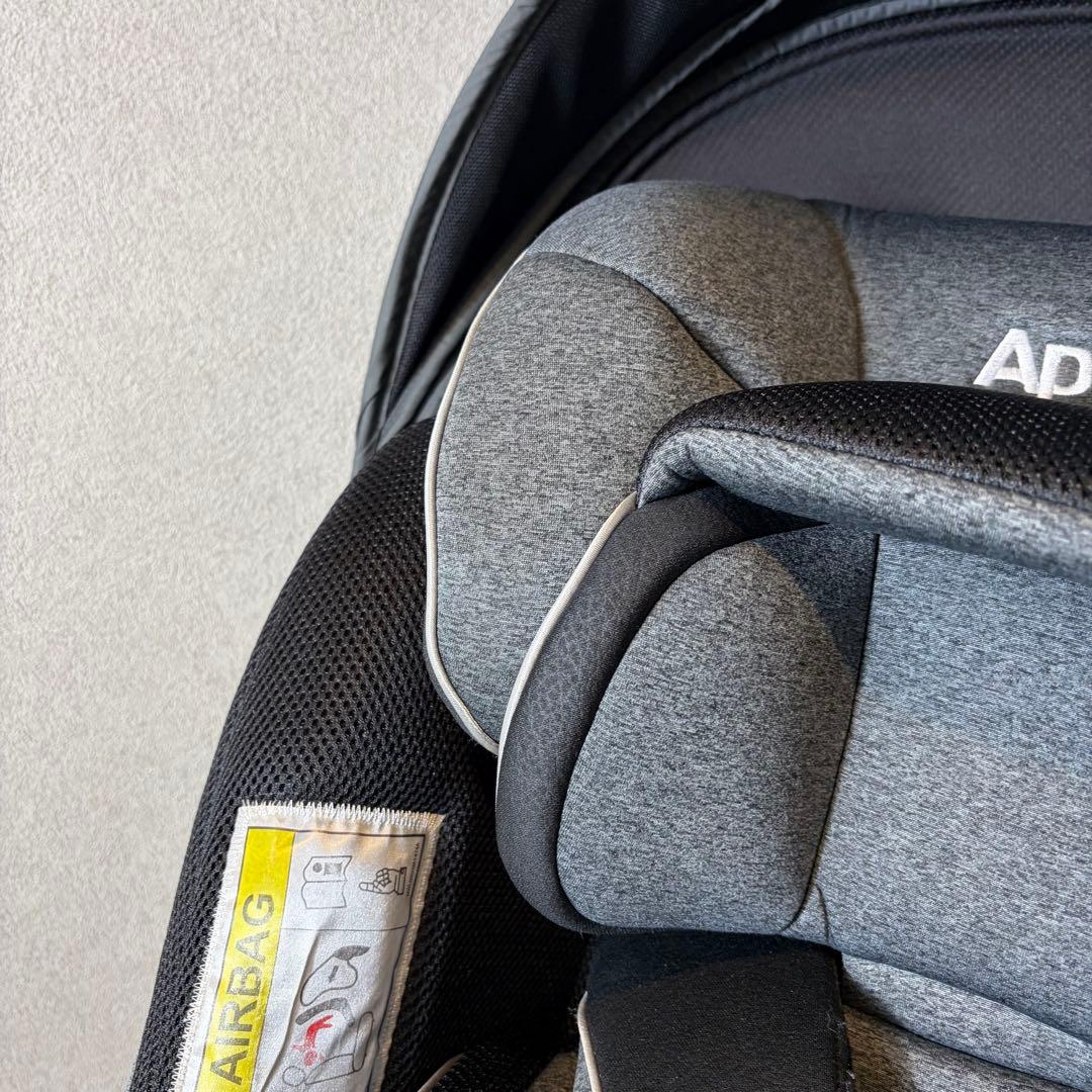 【美品】Aprica クルリラ プラス 360° セーフティAB ブラック