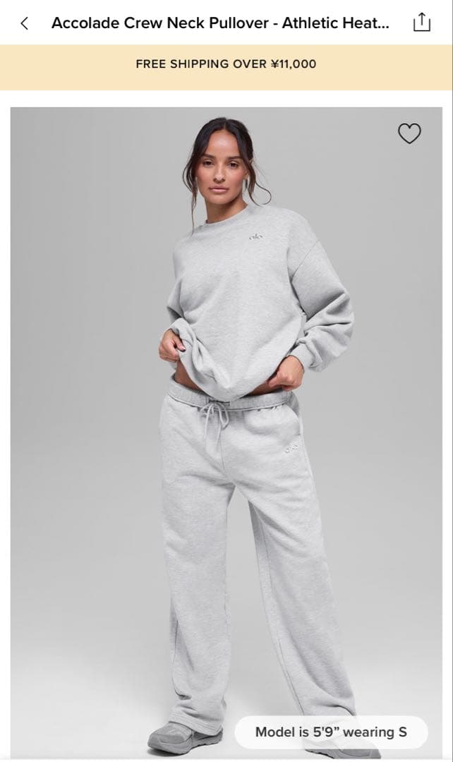 【NONCO】aloトレーナー s