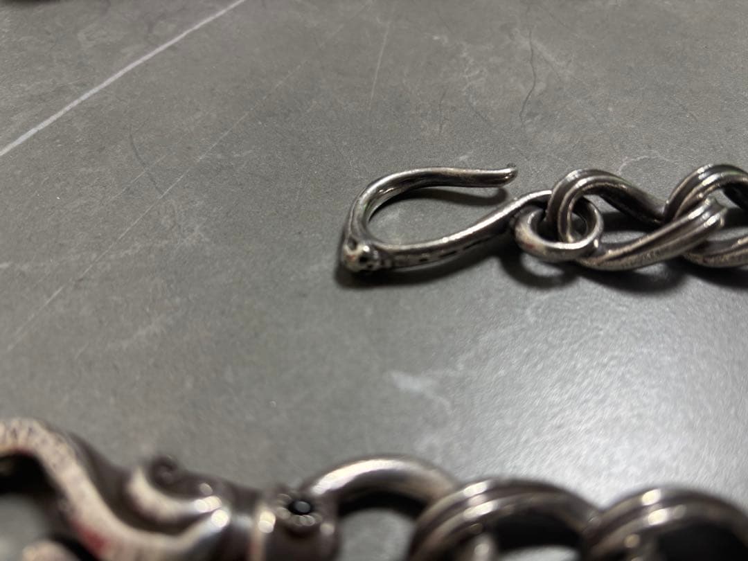 argent gleam ウォレットチェーン