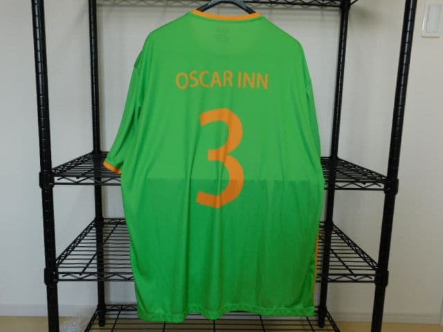 元ブラジル代表 オスカール氏のサイン入りユニフォーム 現在ブラジリスFCオーナー