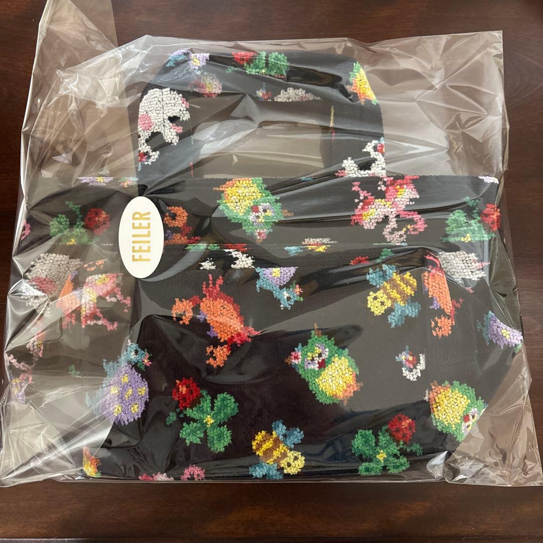 新品未開封‼︎神崎恵FEILER ファンキーフォーチュントートバッグ紺