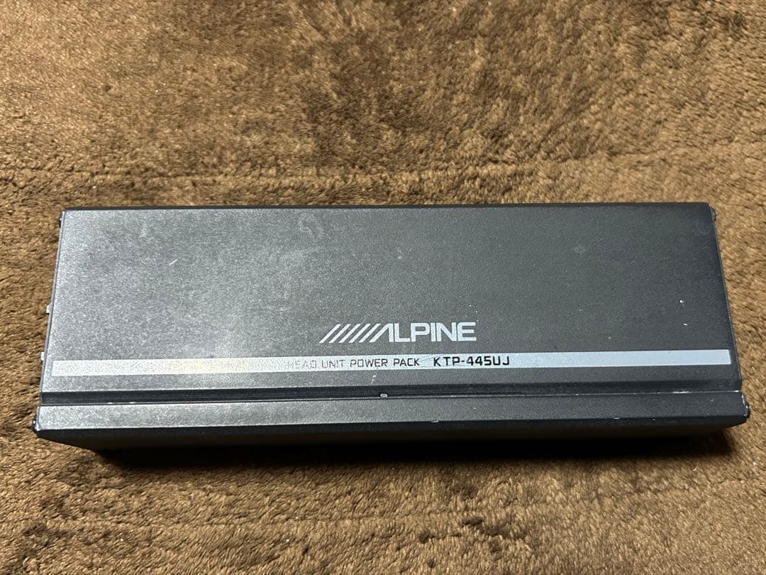 ⭐︎ALPINE KTP-445UJ アンプ 配線付⭐︎