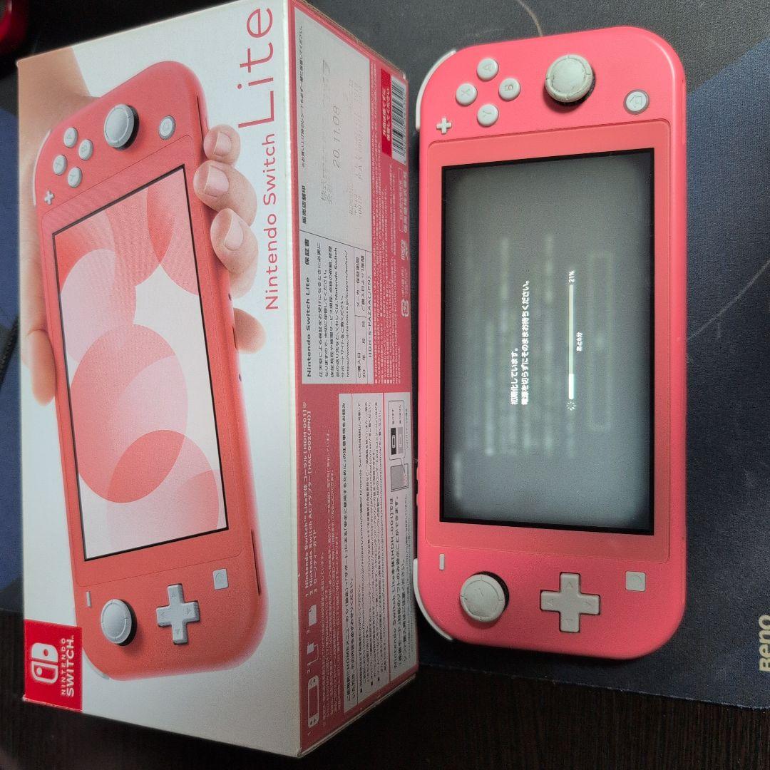 ス*ア様 Nintendo Switch LITE コーラル