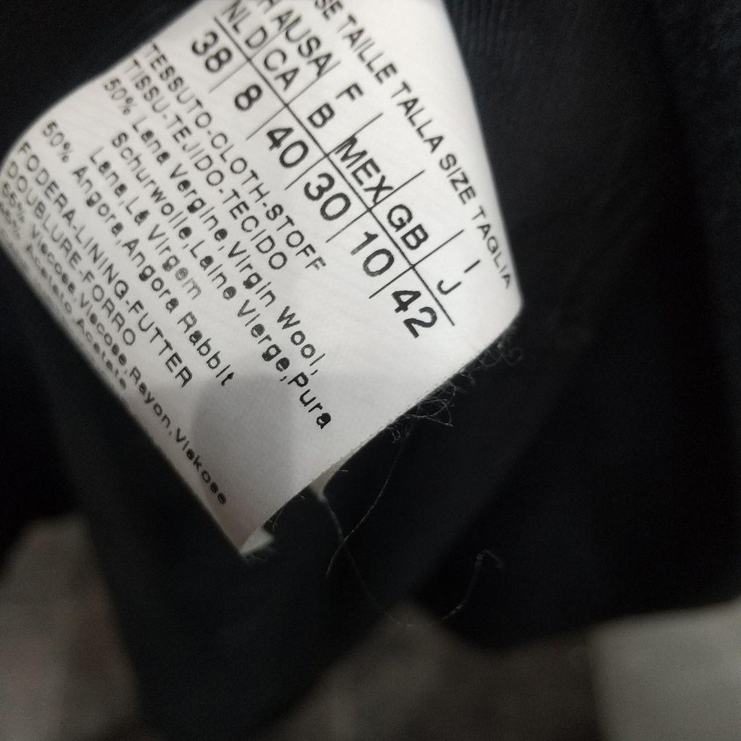 極美品 マックスマーラ ロングコート ブラック 42