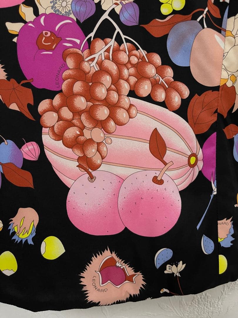 LEONARD レオナール　リバーシブル　ベスト　キルティング　44