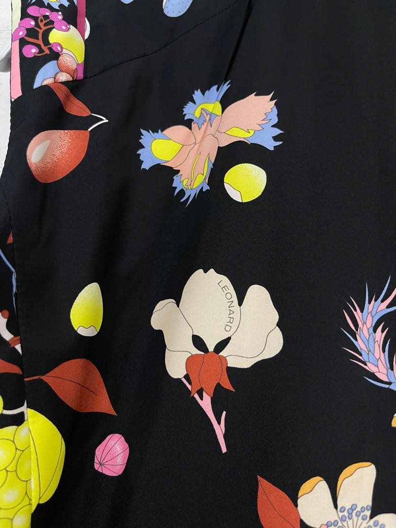 LEONARD レオナール　リバーシブル　ベスト　キルティング　44