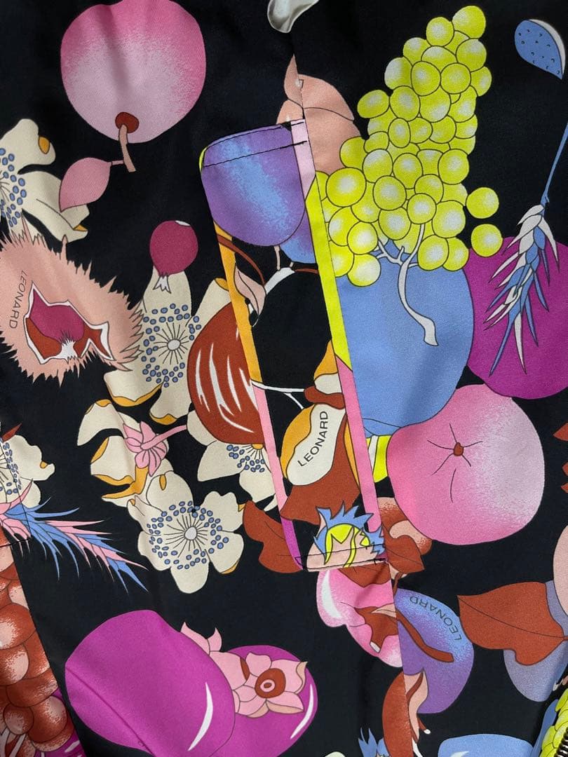 LEONARD レオナール　リバーシブル　ベスト　キルティング　44