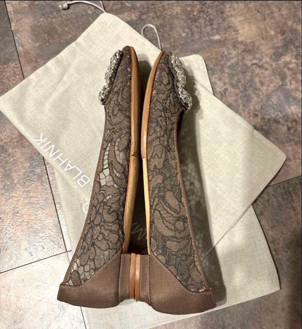 MANOLO BLAHNIKマノロブラニク◆HANGISI ハンギシ レース36