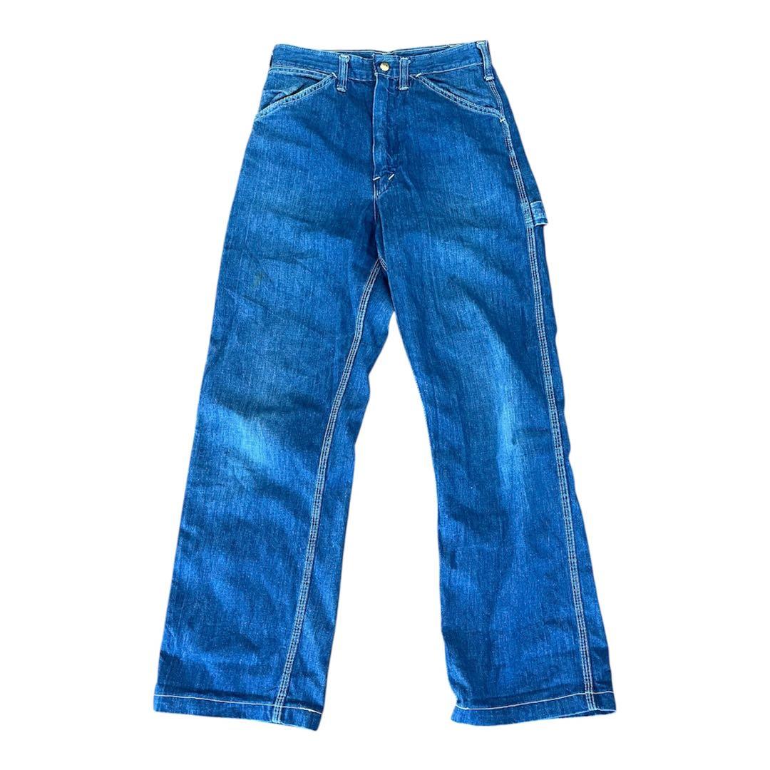 70’sカーハート　デニムペインターパンツ　ヴィンテージ　タロンジッパー