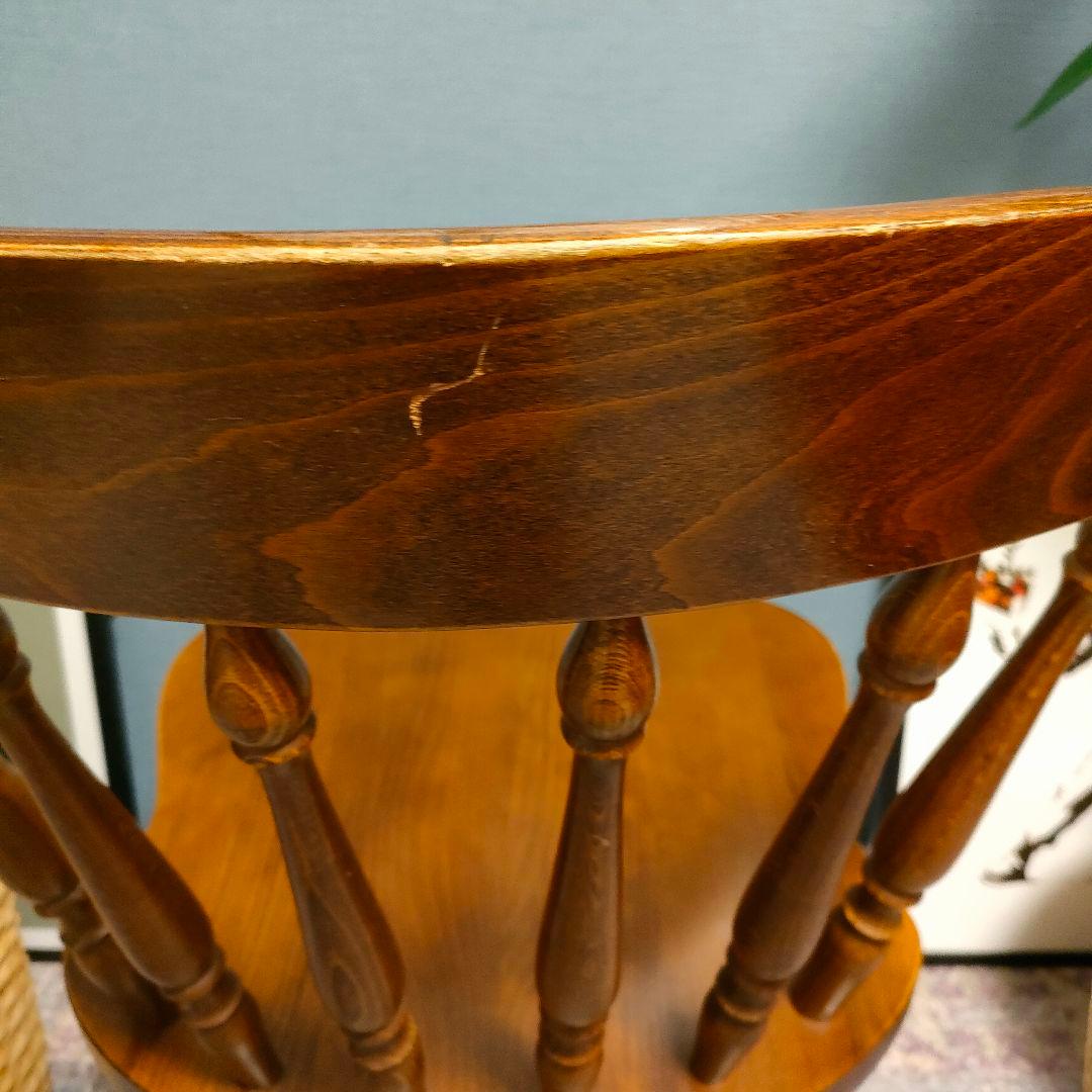 【はやて】柏木工 ウィンザーチェア ビンテージ レトロ ダイニングチェア