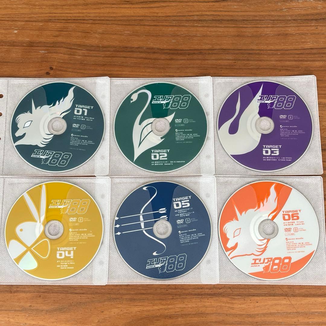 エリア88 DVD 全6巻　全巻セット