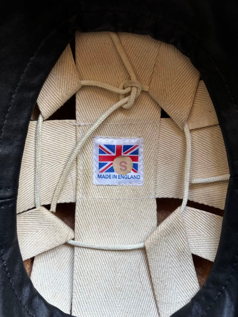 DAVIDA 半帽ヘルメット HALCYON ゴーグル　英国製　　鑑賞用