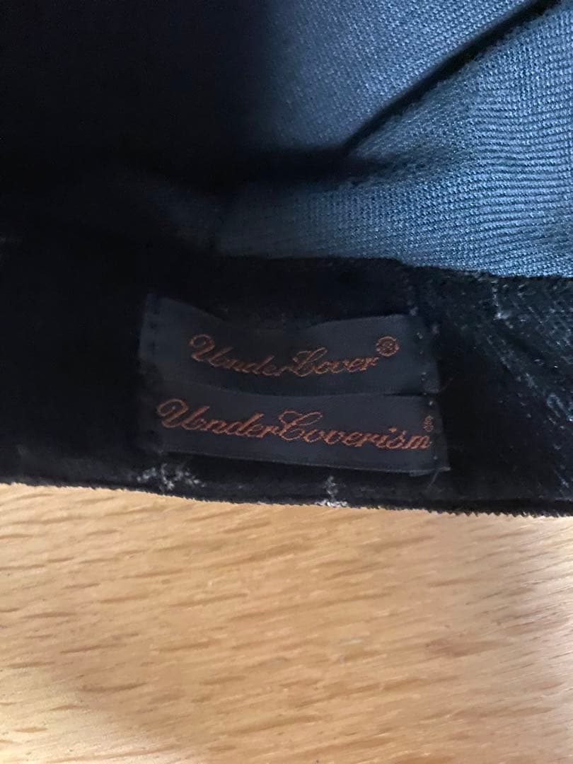 undercover 魔女期 02aw クロス柄帽子