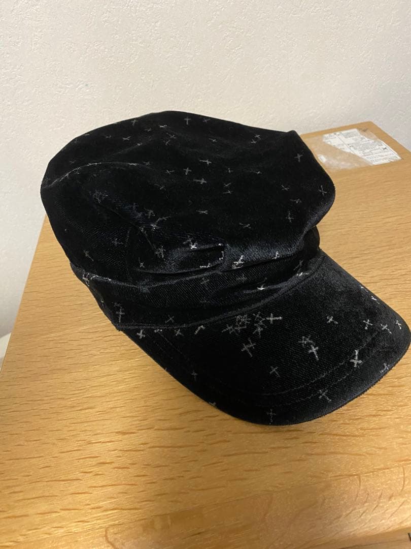 undercover 魔女期 02aw クロス柄帽子