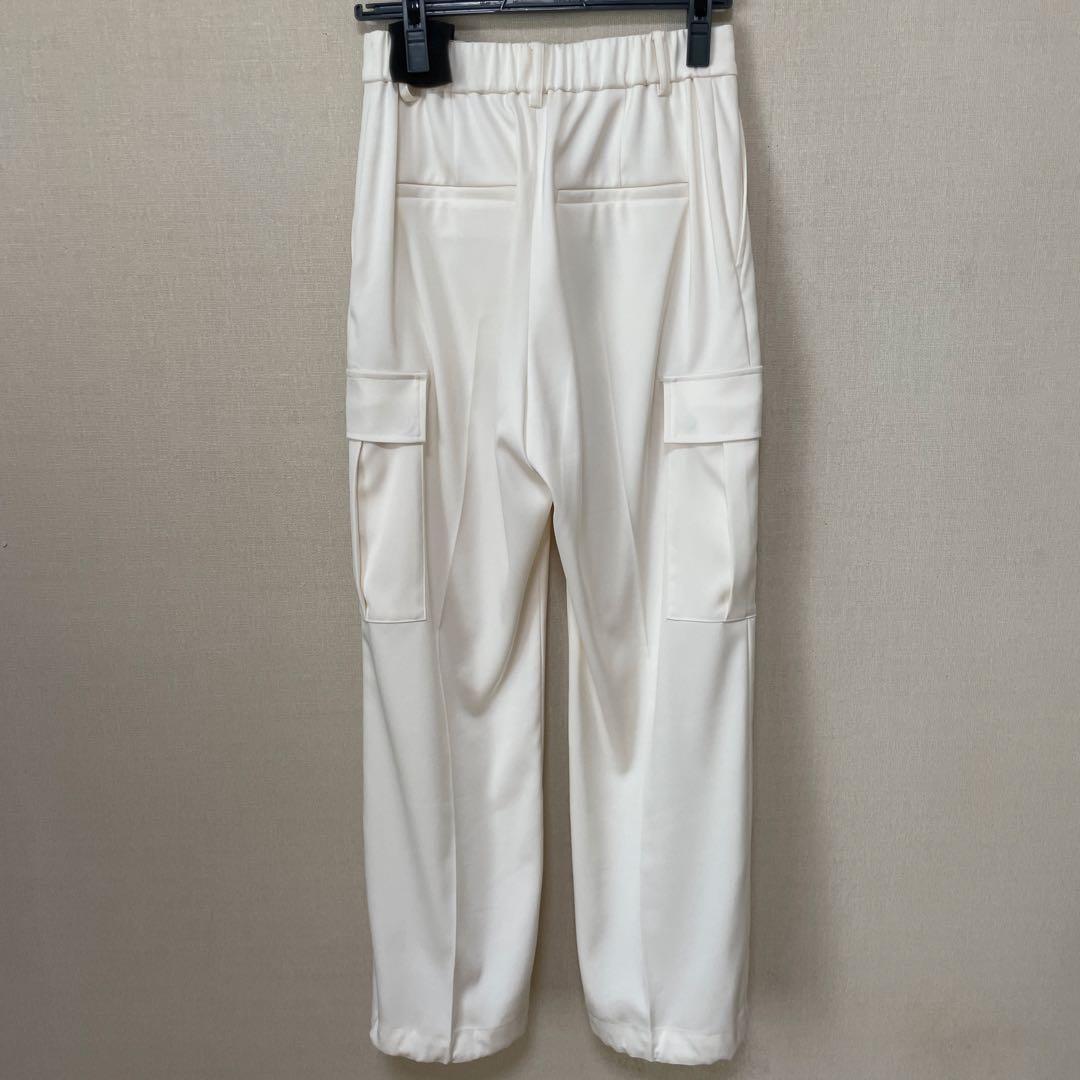 UNITED ARROWS サテン サイドポケット パンツ