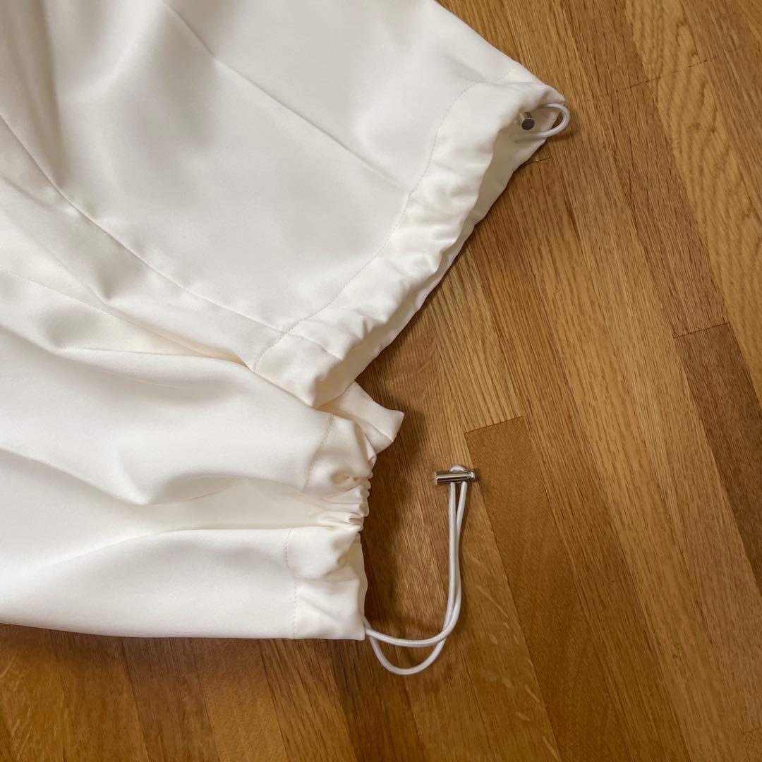 UNITED ARROWS サテン サイドポケット パンツ