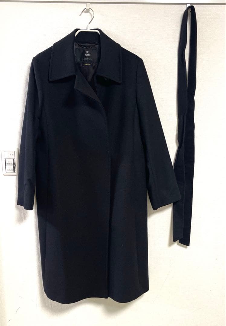 イネド　カシミヤ100%　コート　17号
