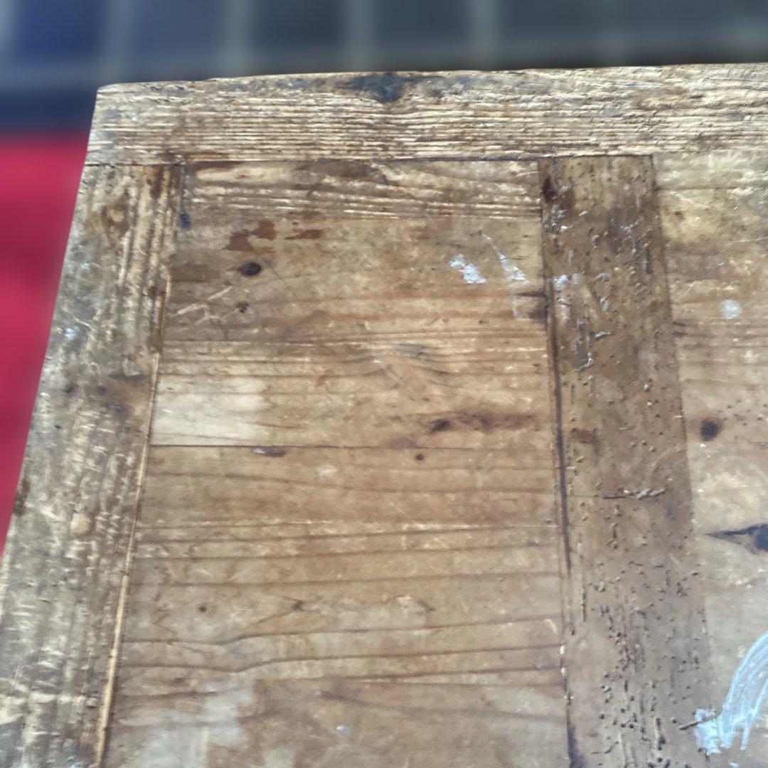 アンティーク　木製 小型　ナチュラルウッドの机