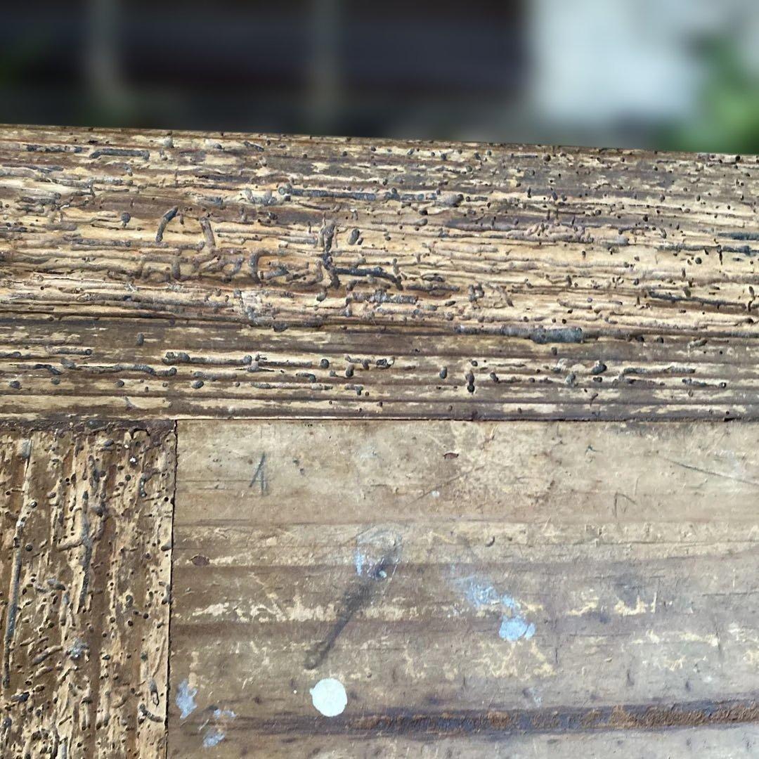 アンティーク　木製 小型　ナチュラルウッドの机