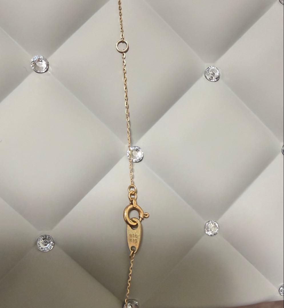 ete シンプル ネックレス 箱付き