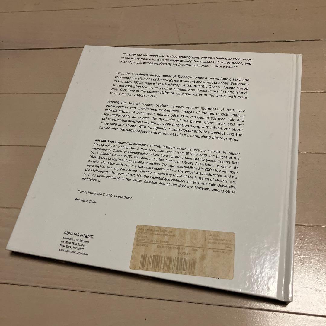 Jones Beach Joseph Szabo 写真集 2010年