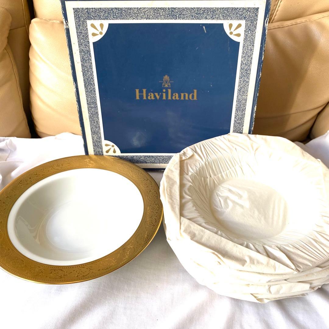 16.美品☆アビランド☆ティスル☆スーププレート6枚