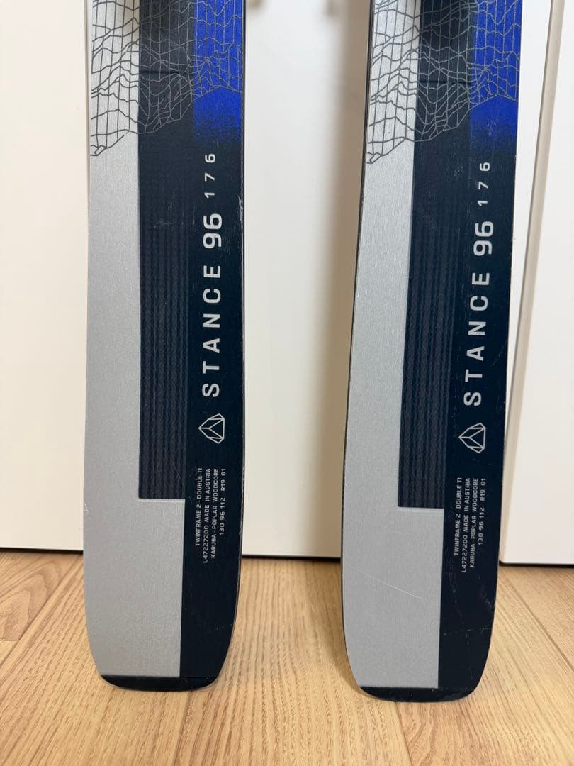 サロモン スキー板 STANCE 96 176cm+ サロモン ビンディング