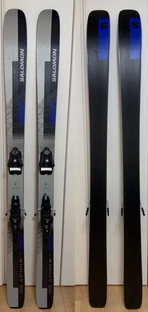 サロモン スキー板 STANCE 96 176cm+ サロモン ビンディング